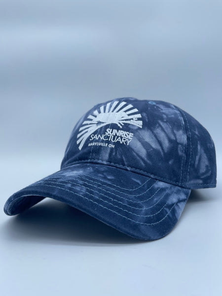 Dad Cap - Tie-Dye and Single Color Solid with White Logo