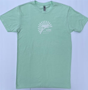 Unisex Short Sleeve T-Shirt with White Logo